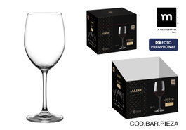 La Mediterranea Copa de Cristal Vino Aline 50cl (Pack de 24)