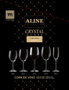 La Mediterranea Copa de Cristal Vino Aline 50cl (Pack de 24)