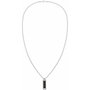 Tommy Hilfiger Collar para Hombre en Acero Inoxidable Gris 61cm