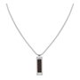 Tommy Hilfiger Collar para Hombre en Acero Inoxidable Gris 61cm