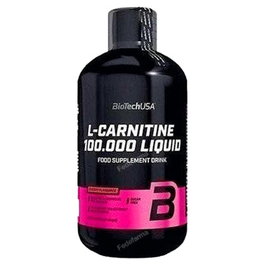 BIOTECHUSA L-CARNITINE 100.000 LIQUID MANZANA - 500ML