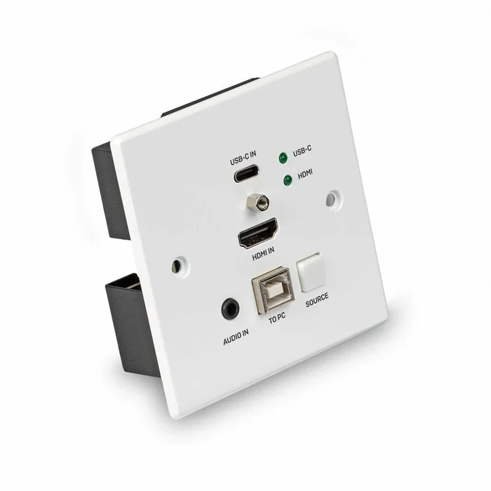 Lindy 38387 Extensor KVM Transmisor HDMI USB-C por Cable Cat6, 4K@60Hz, Hasta 150m