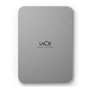 Lacie mobile drive (2022) disco duro externo 2000 gb plata