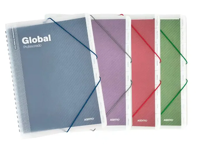 Additio Carpeta Global para Profesorado 24x32cm Surtida