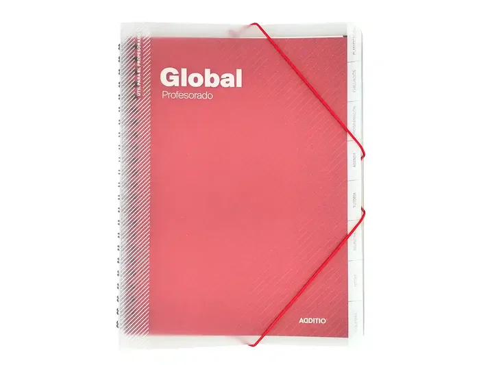 Additio Carpeta Global para Profesorado 24x32cm Surtida