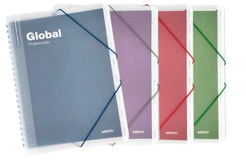 Additio Carpeta Global para Profesorado 24x32cm Surtida