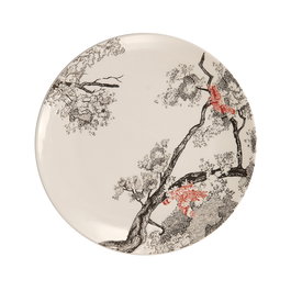 Le coq Plato Alumina Porcelain 19 cm - Pack de 6 unidades - Colección Kerasia, Resistente a Impactos