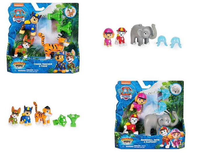 Spin Master Figura Paw Patrol Hero Pups Jungle 19,05x20,23x5,71 cm - Modelos Surtidos
