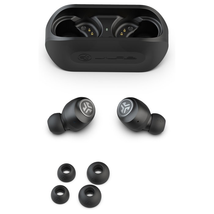 JLAB Audio Go Air True Wireless Bluetooth con estuche de carga, Black JLAB Audio Go Air True Wireless Bluetooth con estuche de carga, Black