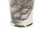 DKD Home Decor Tibor Aluminio y Hierro Bicolor y Dorado 17x17x41 cm