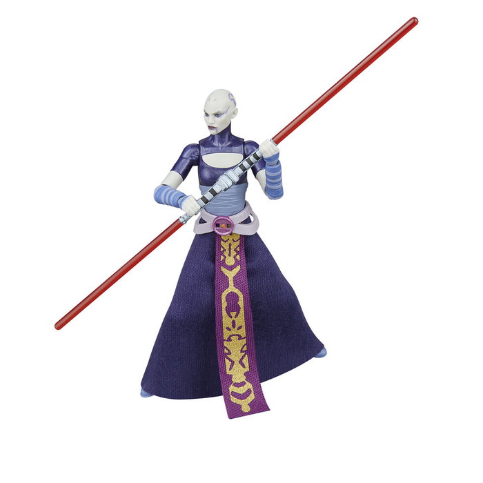 Hasbro Figura Asajj Ventress La Guerra de los Clones Star Wars 9,5cm