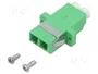 LOGILINK Conector de fibra óptica duplex para transferencia de datos