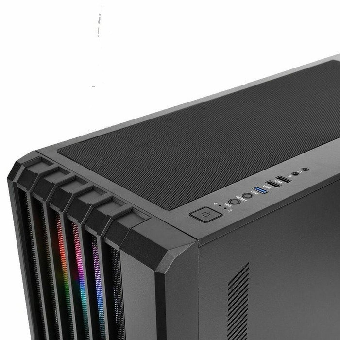 Caja Semitorre ATX Mars Gaming MCVAULT Negro