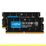 Crucial CT2K48G56C46S5 Kit Memoria RAM DDR5 SO-DIMM 96GB (2x48GB) 5600MHz CL46 para Portátil
