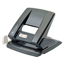 Kangaro Taladro Aion 20 Gris Metalizado con Guía y Bloqueo de Mango - Capacidad 20 Hojas, 117 x 97 x 114 mm