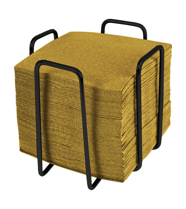 My Bar Servilletero Negro 11.8 x 11.8 x 9.5 cm (24 Unidades)