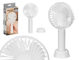 Argon Ventilador de Mano Blanco con Batería de 1200mAh