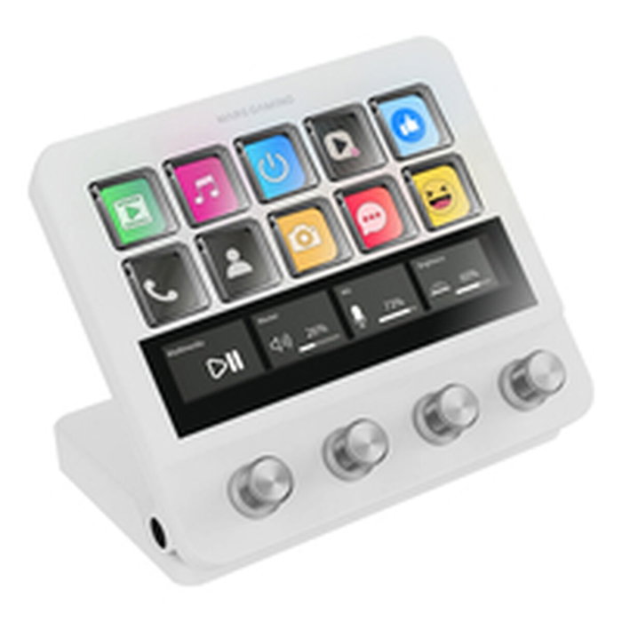 Mars Gaming MSD-PRO Blanco (10 Teclas LCD y 4 Diales) Mars Gaming MSD-PRO Blanco (10 Teclas LCD y 4 Diales)