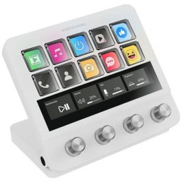 Mars Gaming MSD-PRO Blanco (10 Teclas LCD y 4 Diales)