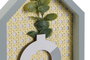 DKD Home Decor Decoración MDF 16,5x3,5x22 Surtido de 3 Colores
