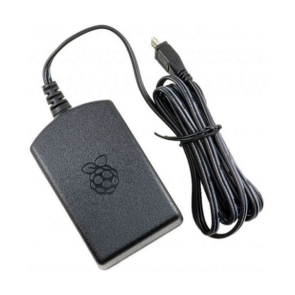 Raspberry Pi - Kit Placa Raspberry Pi 3 Model B+ (Pi 3B+) con Broadcom BCM2837 1.4 GHz, 1 GB RAM, Wi-Fi 5, Gigabit Ethernet, Adaptador e HDMI