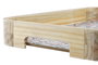 DKD Home Decor Set de 2 Bandejas Decorativas MDF Country Floral Natural 35x24x4,5 cm