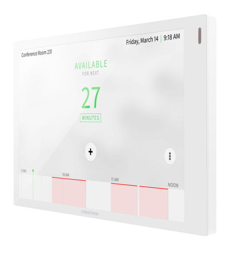 Crestron TSS-770-W-S Panel táctil para sistema de hogar inteligente, pantalla TFT capacitiva de 7" (17.8 cm) 1280x800, WiFi, Ethernet, montaje en pared, color blanco