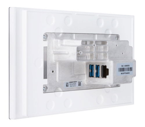 Crestron TSS-770-W-S Panel táctil para sistema de hogar inteligente, pantalla TFT capacitiva de 7" (17.8 cm) 1280x800, WiFi, Ethernet, montaje en pared, color blanco