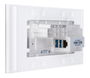 Crestron TSS-770-W-S Panel táctil para sistema de hogar inteligente, pantalla TFT capacitiva de 7" (17.8 cm) 1280x800, WiFi, Ethernet, montaje en pared, color blanco