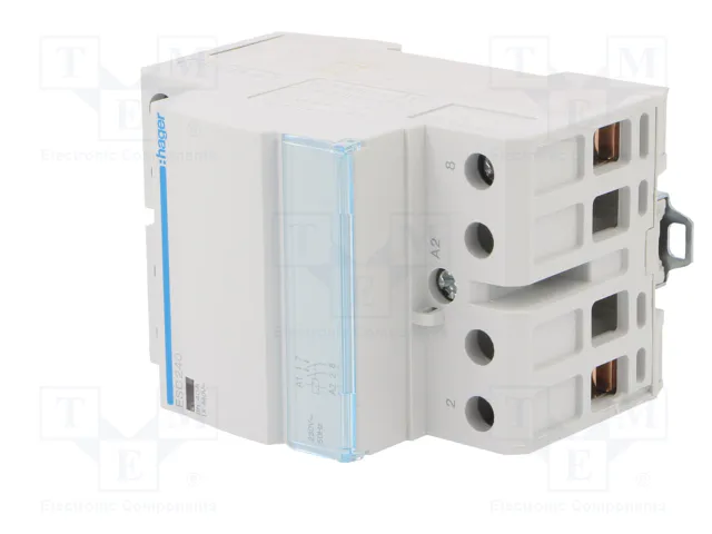 HAGER Contactor 2-polar ESC 40A 230VAC