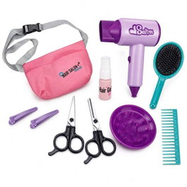 Jugatoys Conjunto de Belleza Crea tu look con secador y accesorios