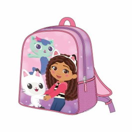 Cerdá Mochila Infantil 3D Gabby's Dollhouse Rosa