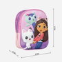 Cerdá Mochila Infantil 3D Gabby's Dollhouse Rosa