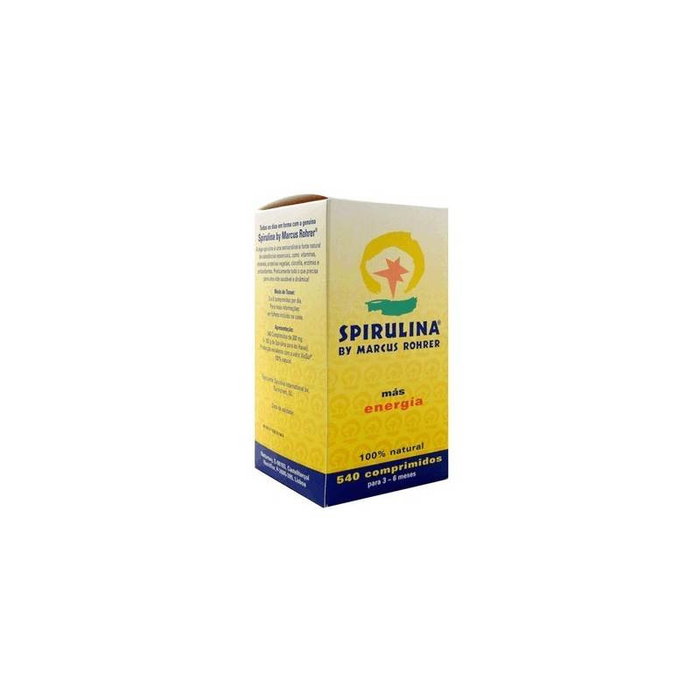 MARCUS ROHRER Espirulina Recarga 540 Comprimidos MARCUS ROHRER Espirulina Recarga 540 Comprimidos
