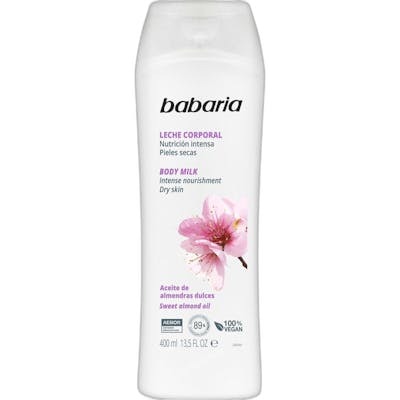 Babaria Body Milk Nutrición Intensa Aceite de Almendras 400 ml Babaria Body Milk Nutrición Intensa Aceite de Almendras 400 ml