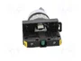 SPAMEL Interruptor rotativo ST22 de 2 posiciones, 22mm, NA, negro