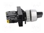 SPAMEL Interruptor rotativo ST22 de 2 posiciones, 22mm, NA, negro