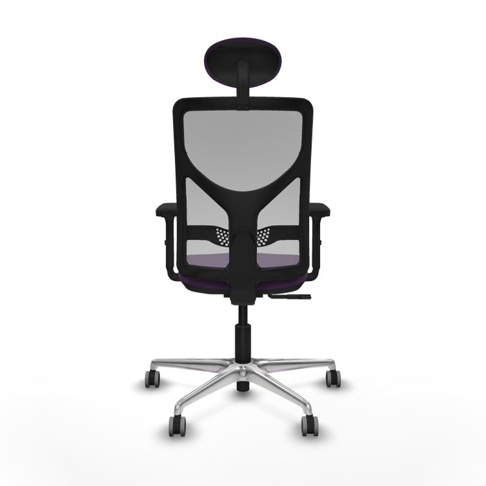 PIQUERAS Y CRESPO Silla de oficina Motilla con mecanismo Sincro, Morado y Gris PIQUERAS Y CRESPO Silla de oficina Motilla con mecanismo Sincro, Morado y Gris