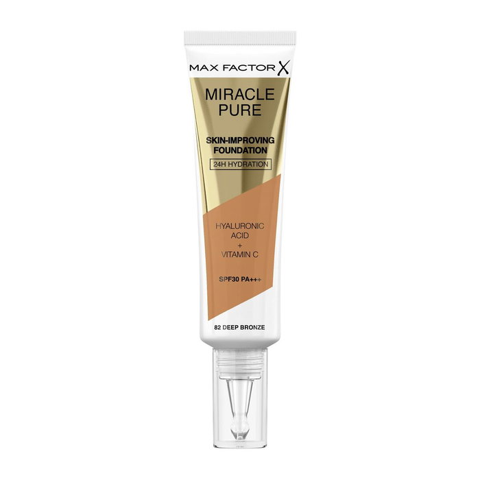 Max Factor Miracle Pure Base de Maquillaje 82-deep bronze SPF30