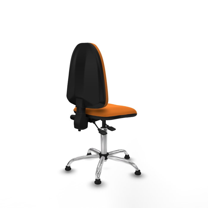 PIQUERAS Y CRESPO Silla de oficina Aýna Naranja sin brazos