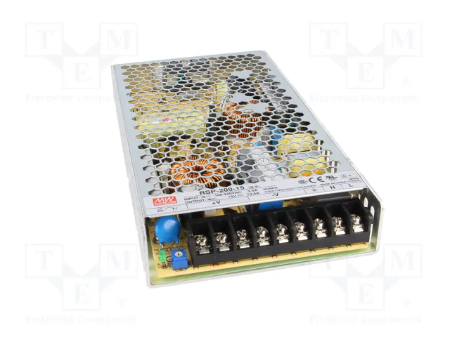 MEAN WELL RSP-200-15 201W 15VDC