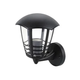 Rabalux Aplique Exterior Marseille RAB-8618 Negro IP44 E27 1x60W Diseño Clásico Resistente UV