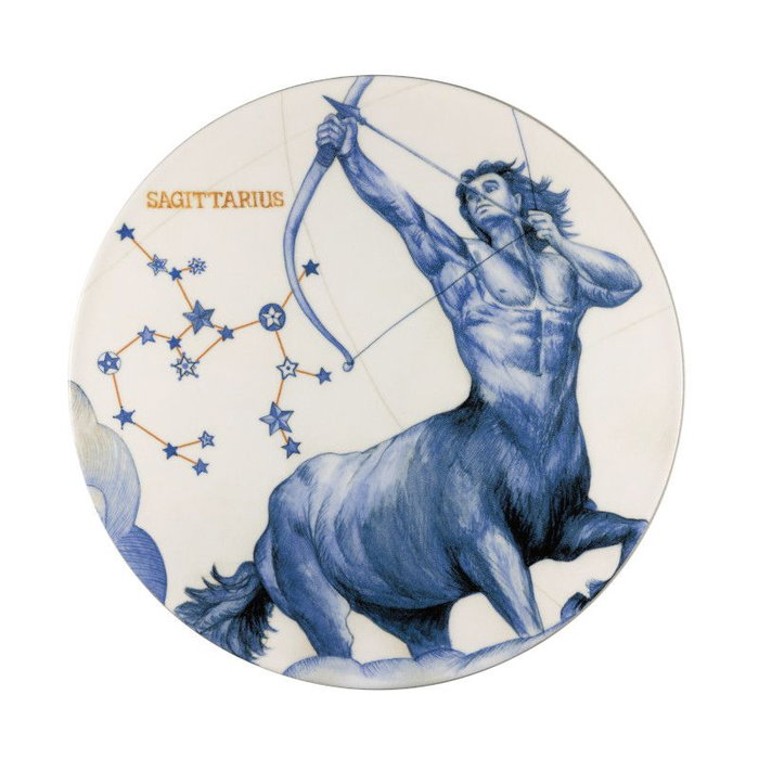 Le coq Plato Sagitario Porcelana 32,5 cm (4 Unidades) Colección Astrología Le coq Plato Sagitario Porcelana 32,5 cm (4 Unidades) Colección Astrología