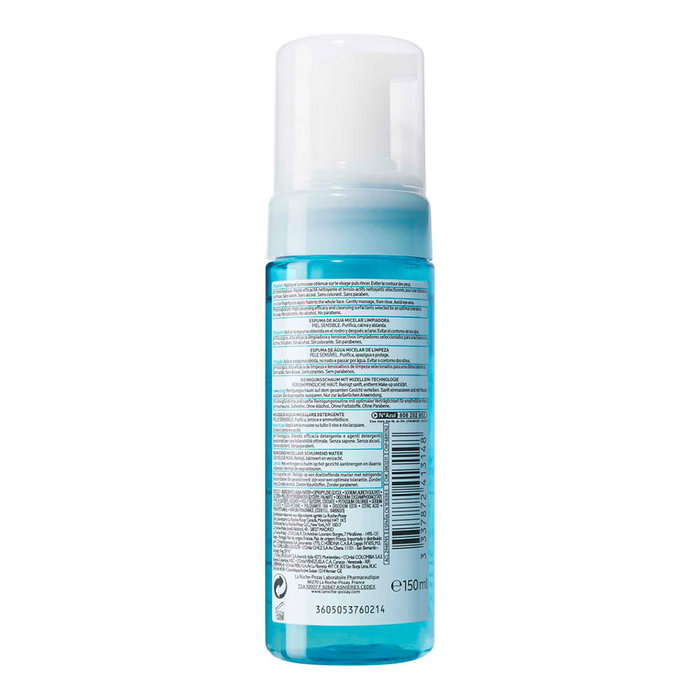 La Roche-Posay TOLERIANE Espuma Micelar Desmaquillante para Pieles Sensibles 150 ml