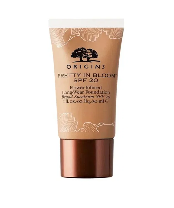 Origins Pretty In Bloom Base en crema 500 Cálido medio profundo SPF 20 Origins Pretty In Bloom Base en crema 500 Cálido medio profundo SPF 20