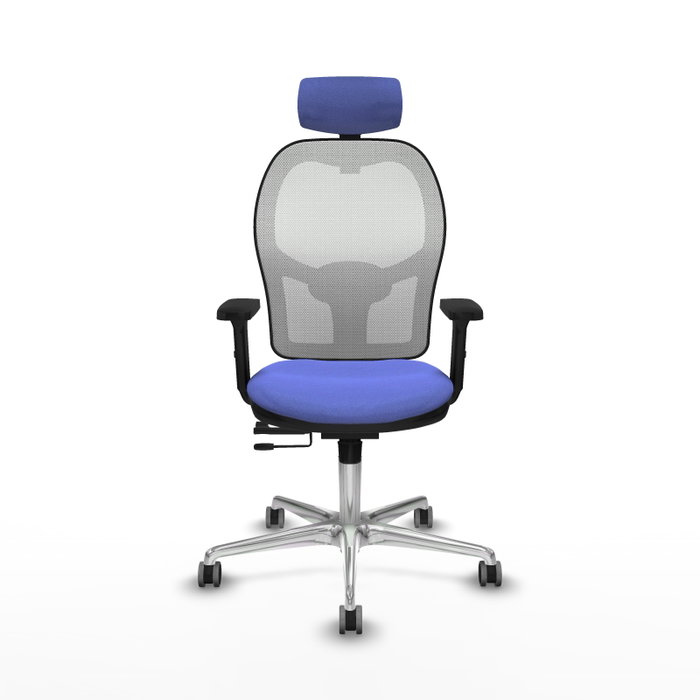 PIQUERAS Y CRESPO Silla de oficina Jorquera Azul claro y Blanco PIQUERAS Y CRESPO Silla de oficina Jorquera Azul claro y Blanco