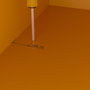 Emuca Lote de 2 barras para armario Luxe de longitud 1.15m con soportes, Aluminio y Plástico, Titanio