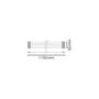 Ledvance Kit Tubos LED Impermeable 2x120 cm para Instalación con Conectores sin Herramientas, Cable 5x2.5 mm², Incluye Prensasestopas