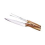 DKD Home Decor Set de 2 Cuchillos INOX ACACIA 26