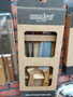 DKD Home Decor Set de 2 Cuchillos INOX ACACIA 26